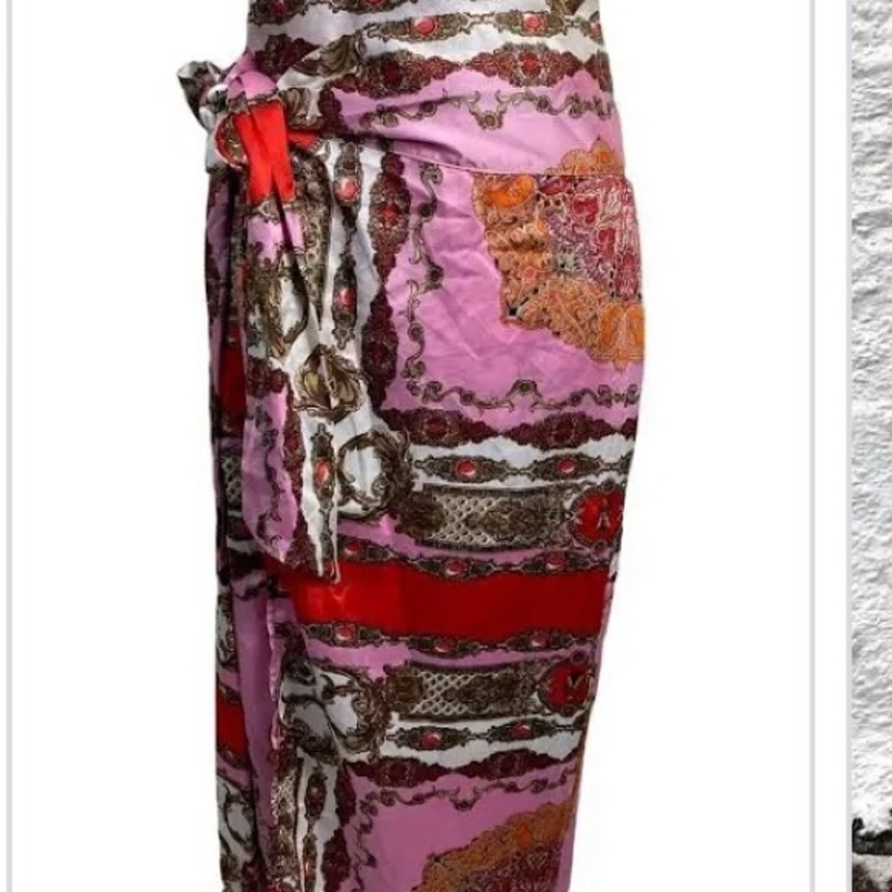 Aaskaa wrap skirt